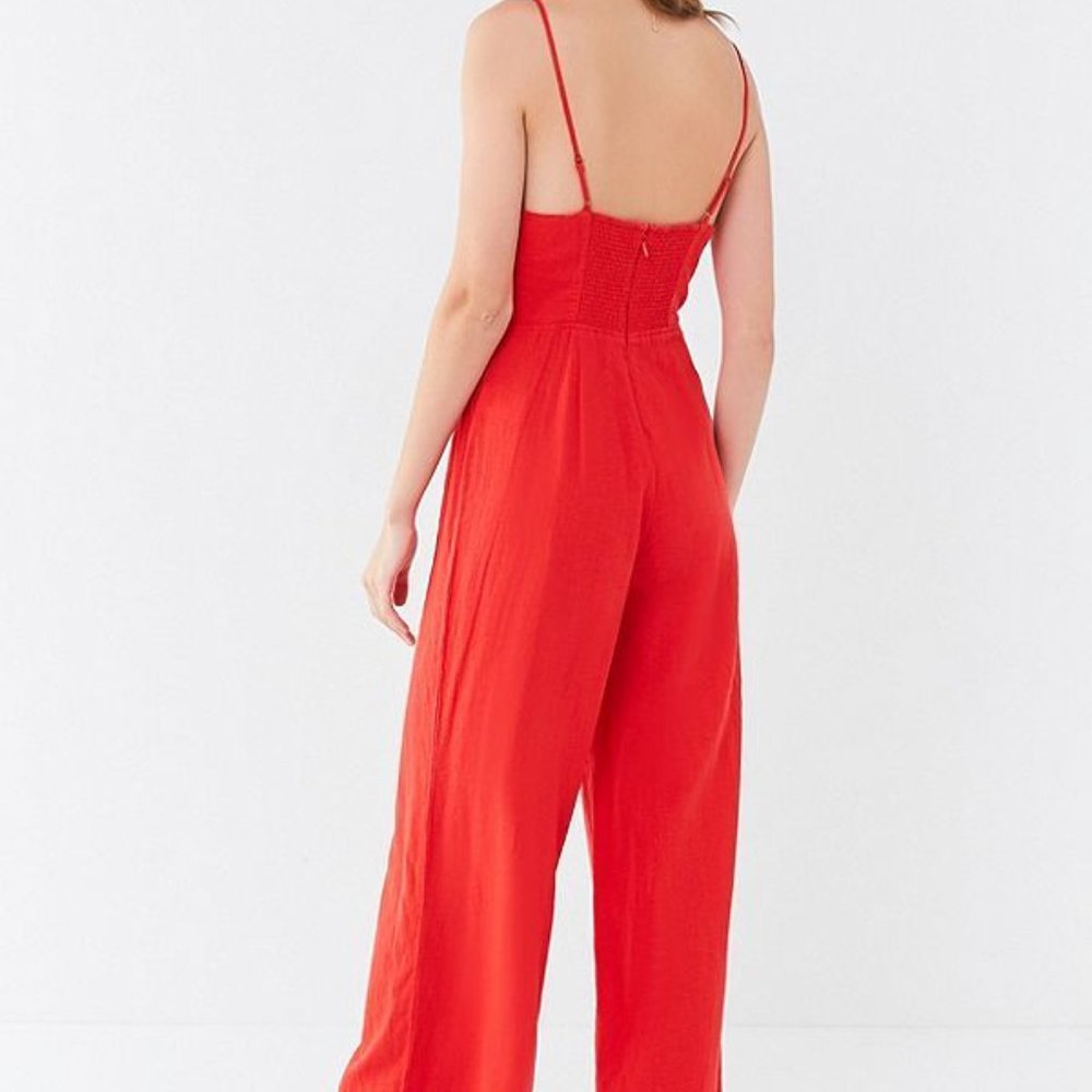 U.O. Linen Jumpsuit - Picture 2 of 9